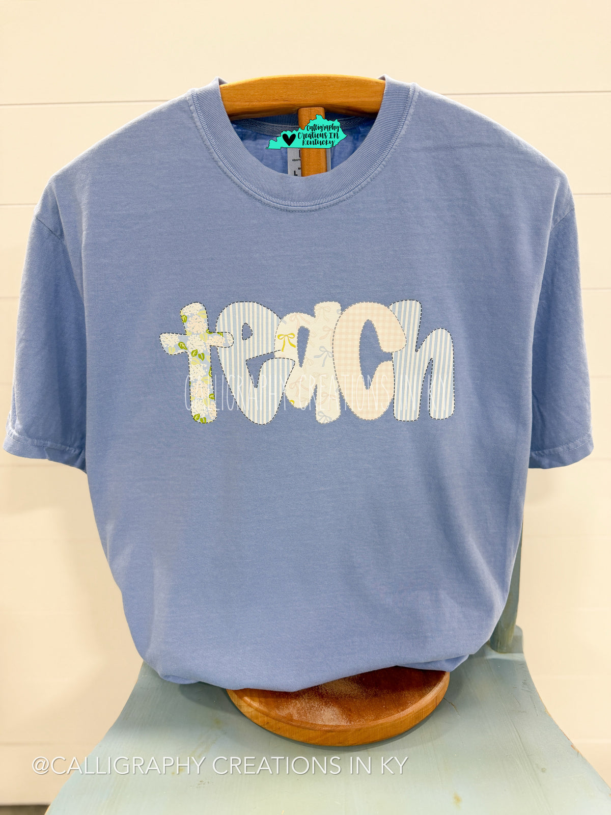 Denim • Girlie Teach CC Tee