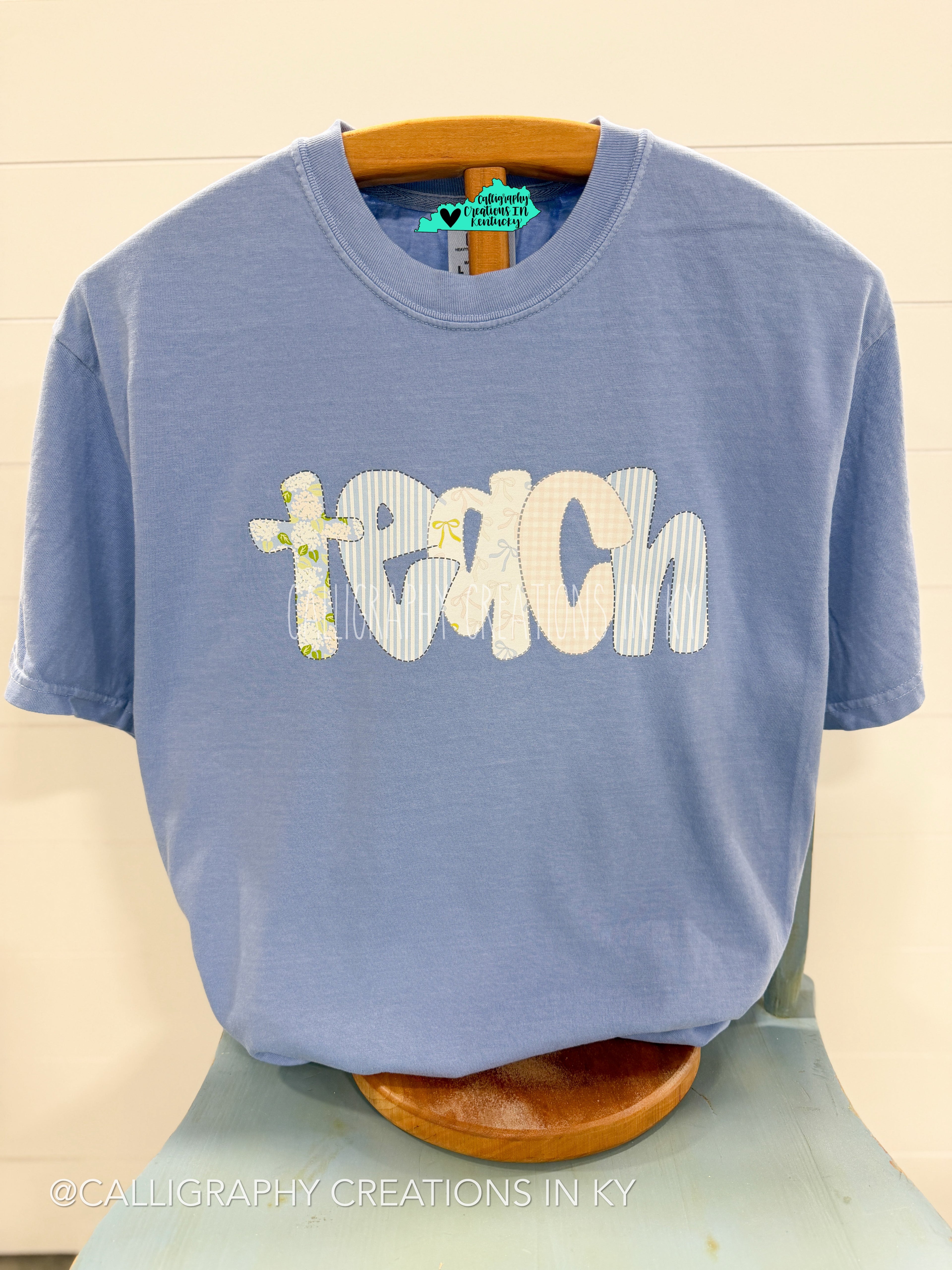 Denim • Girlie Teach CC Tee