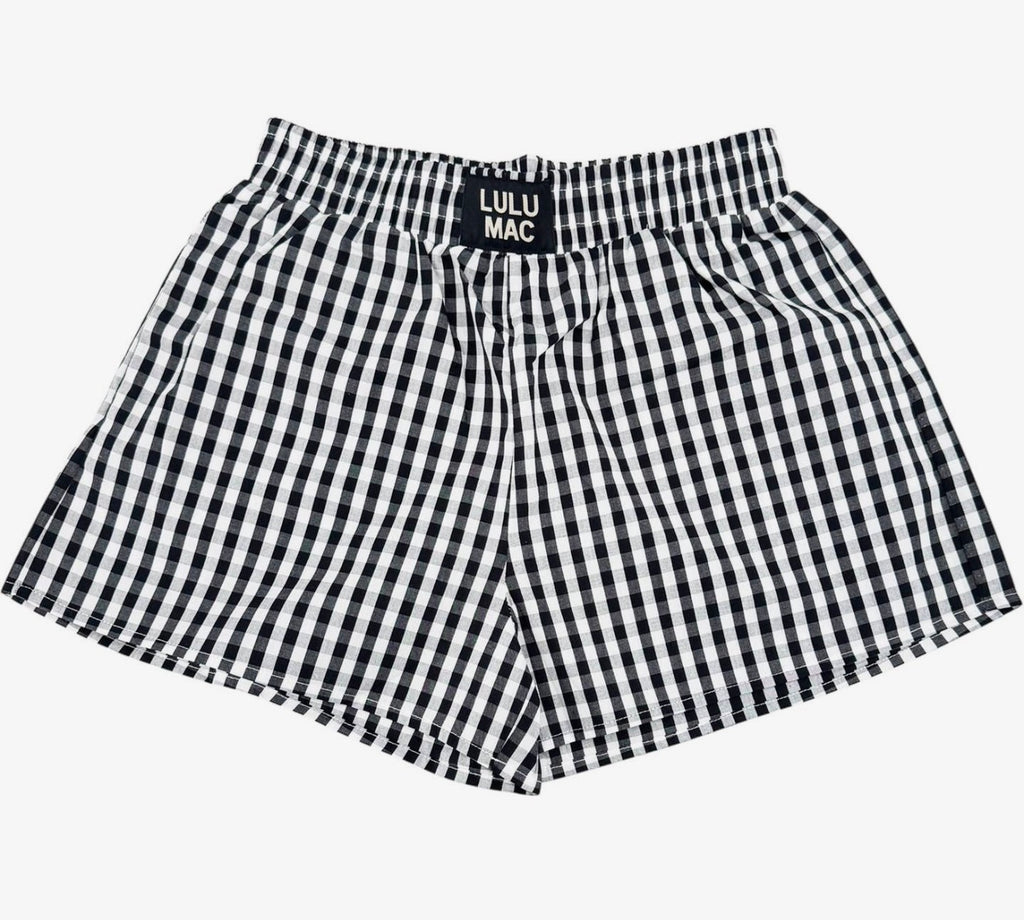 Lulu Mac Gingham Boxers