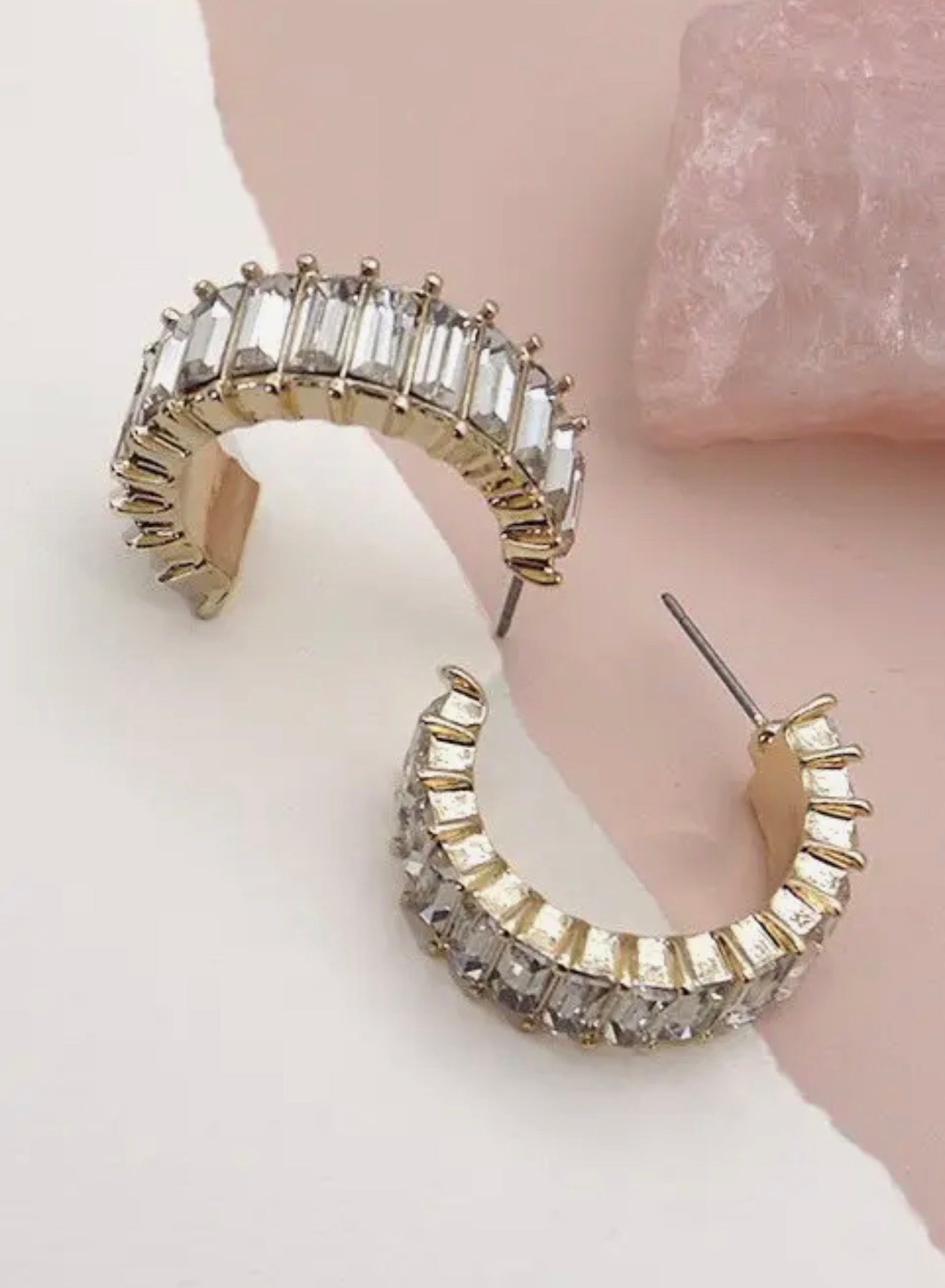 All That Glitters Hoops