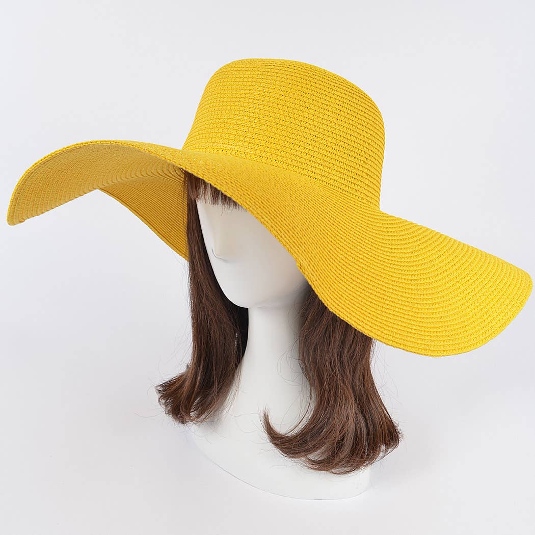 Wide Brim Beach Hat