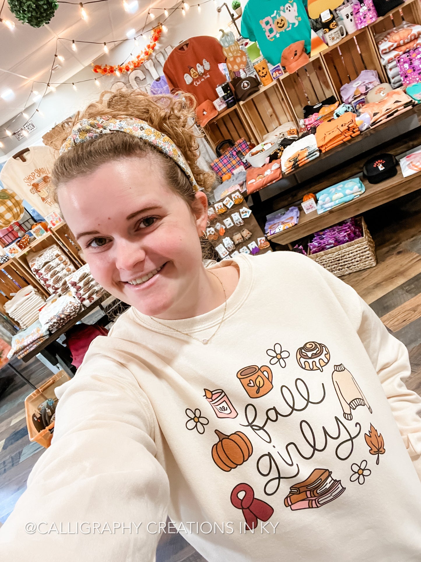 Fall Girly Sweatshirt