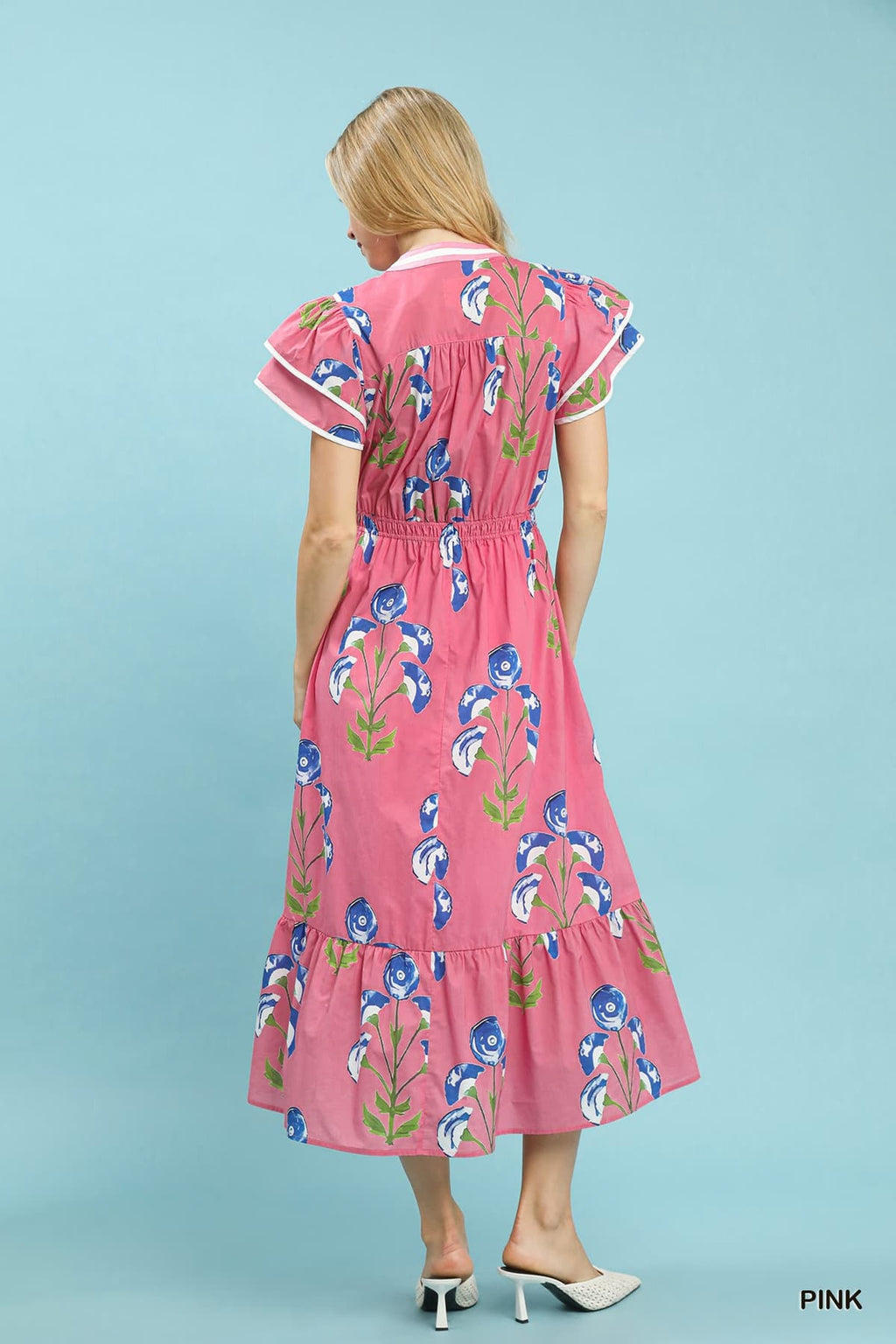 Petals In Paradise Midi Dress