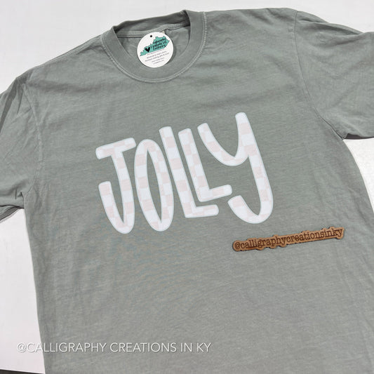Checkered Jolly CC Tee