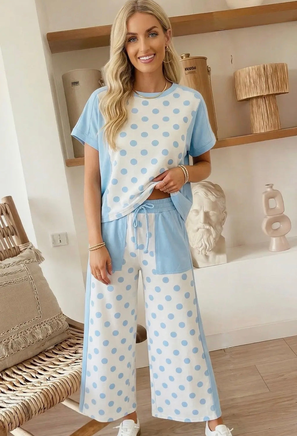 Pretty In Polka Lounge Set