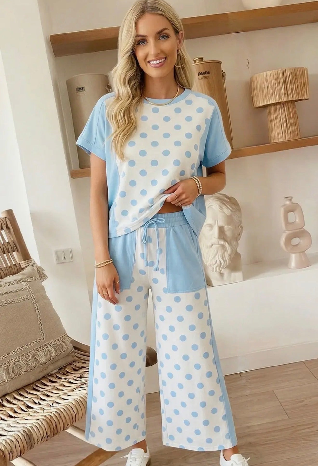 Pretty In Polka Lounge Set