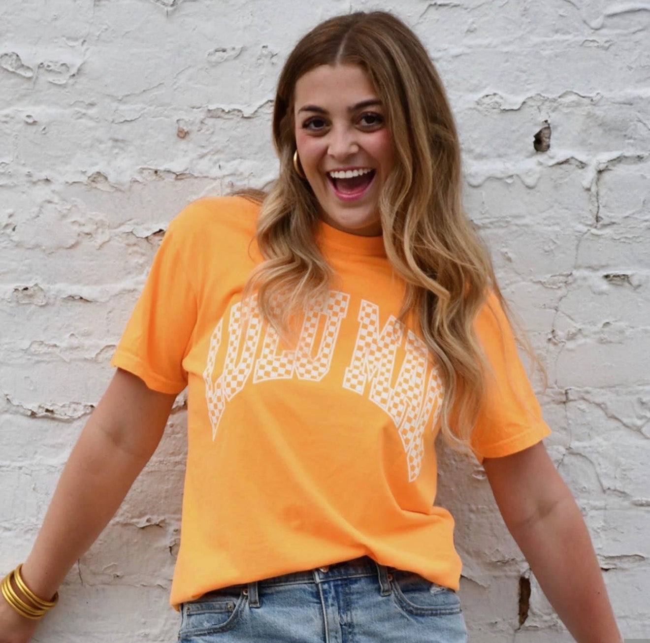Lulu Mac Checkered Tee