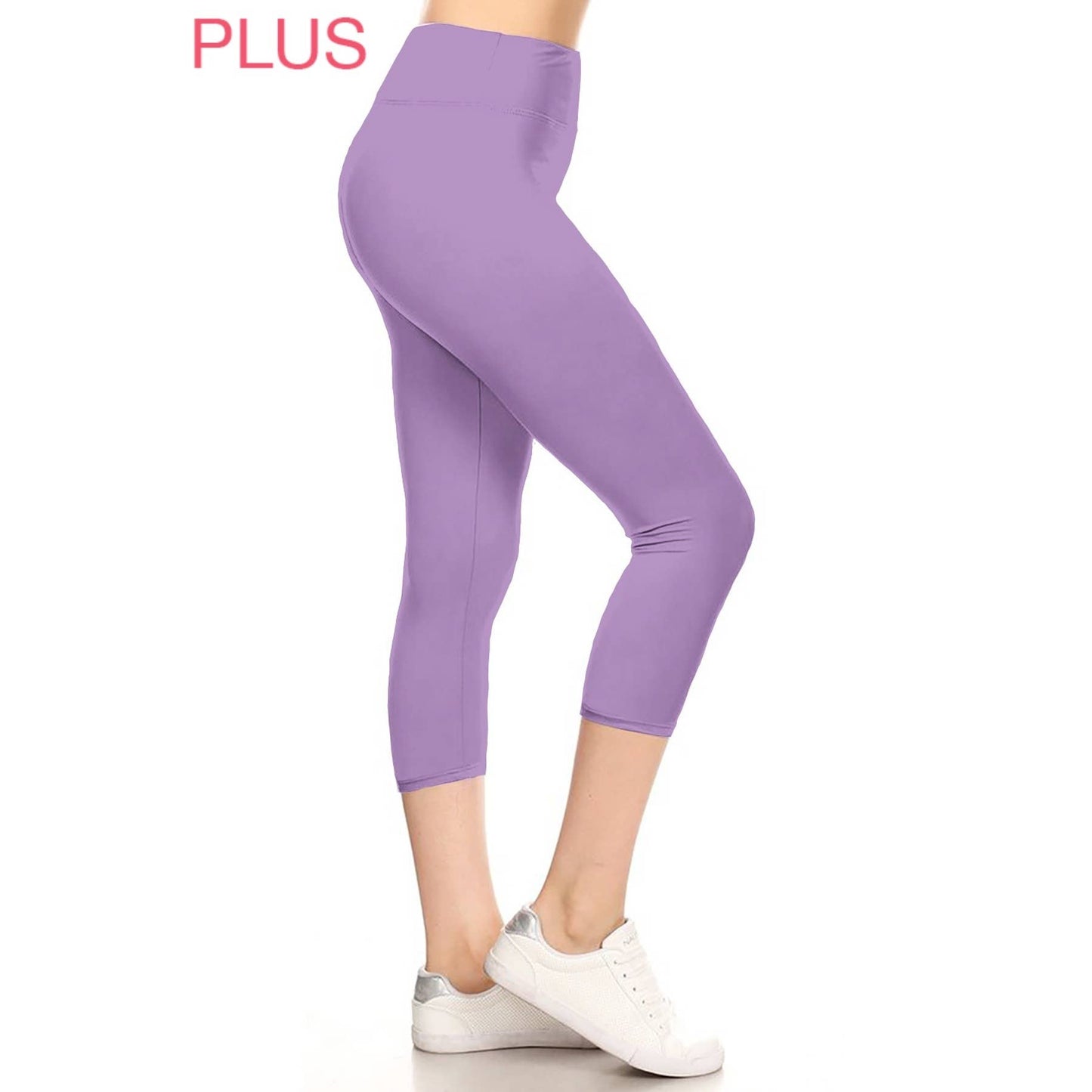 3" Yoga Band Capri Leggings