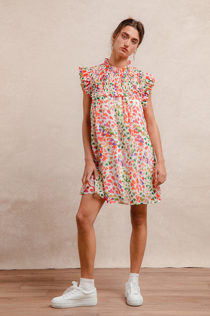 Fun Leopard Short Dress
