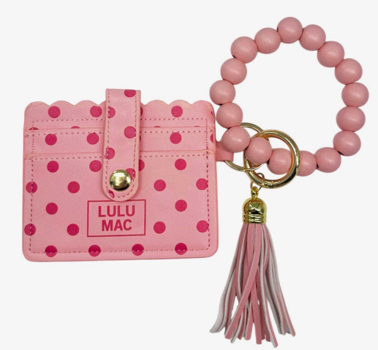Lulu Mac Beaded Wristlet