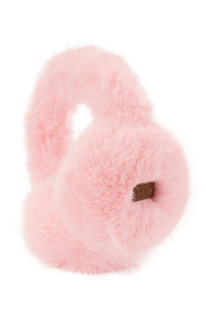 C.C Solid Long Fur Ear Muff