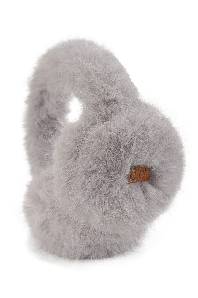 C.C Solid Long Fur Ear Muff