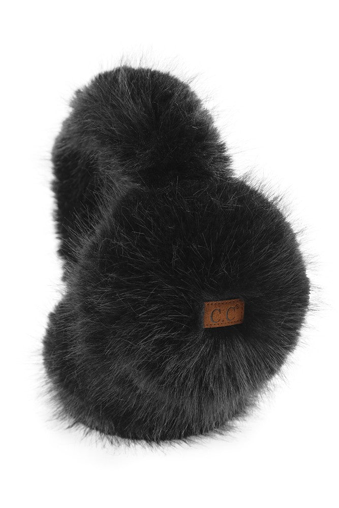 C.C Solid Long Fur Ear Muff