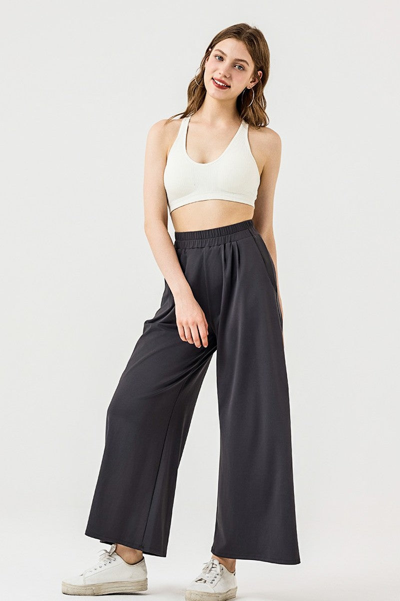Wide Leg Pants with Pockets