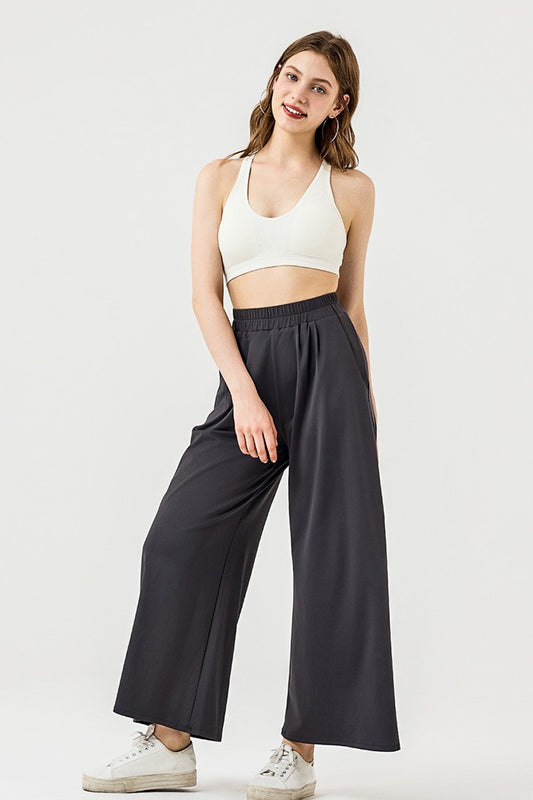 Wide Leg Pants with Pockets