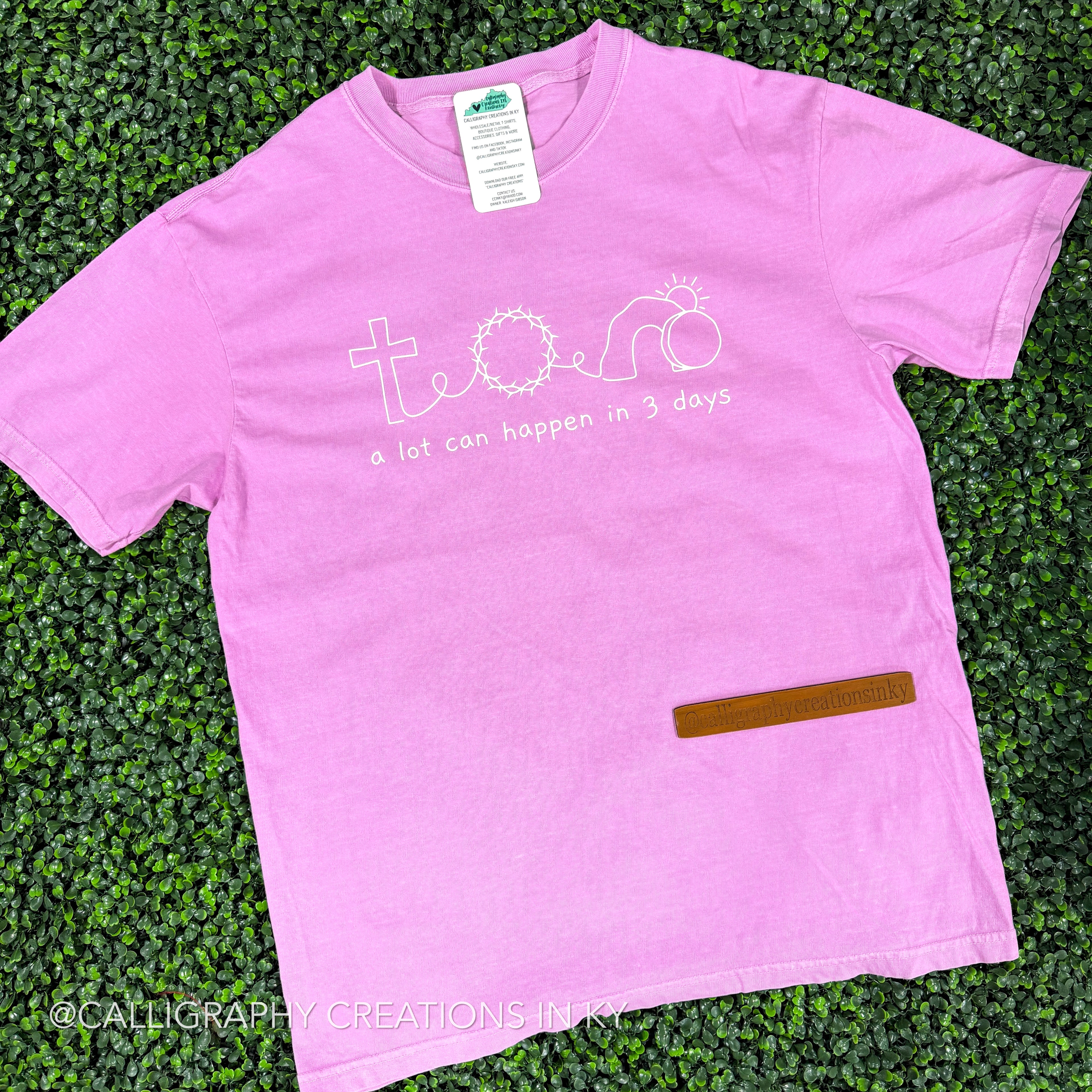 Rose Quartz • A Lot Can Happen In 3 Days CC Tee