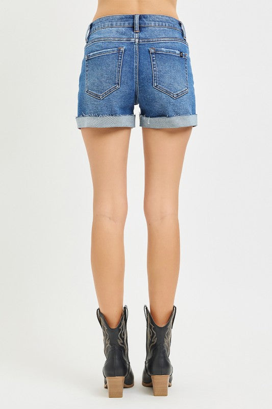 J21eleven Mid Rise Cuffed Shorts