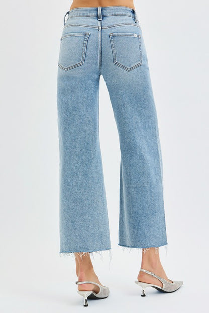 J21eleven High Rise Crop Wide Leg Jeans