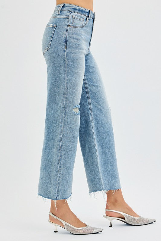 J21eleven High Rise Crop Wide Leg Jeans