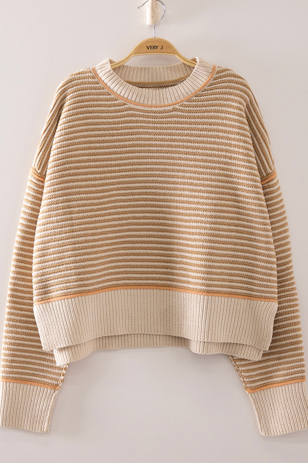 Very J Striped Sweater
