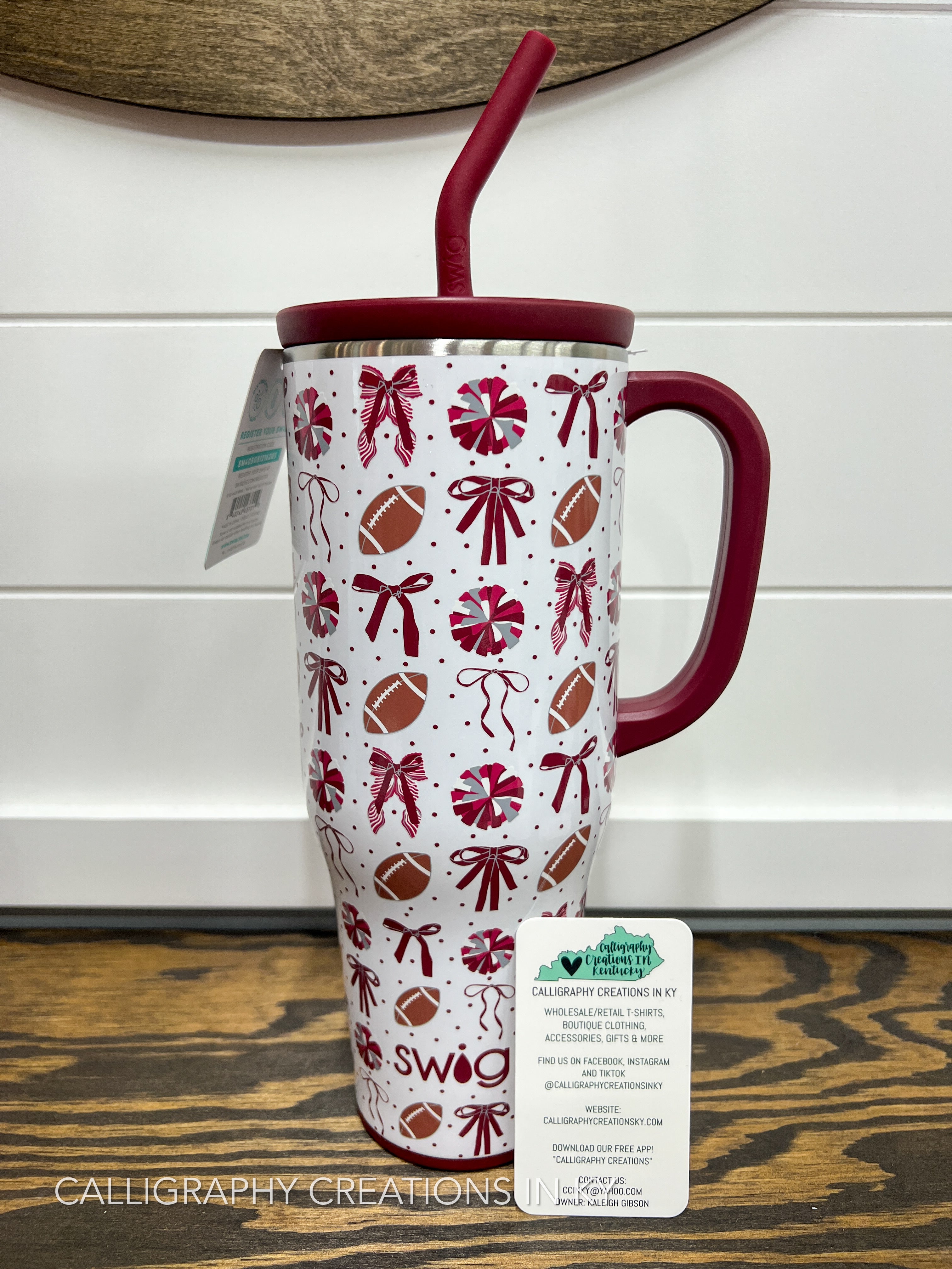 Maroon • We’ve Got Spirit 40 oz Swig Mega Mug