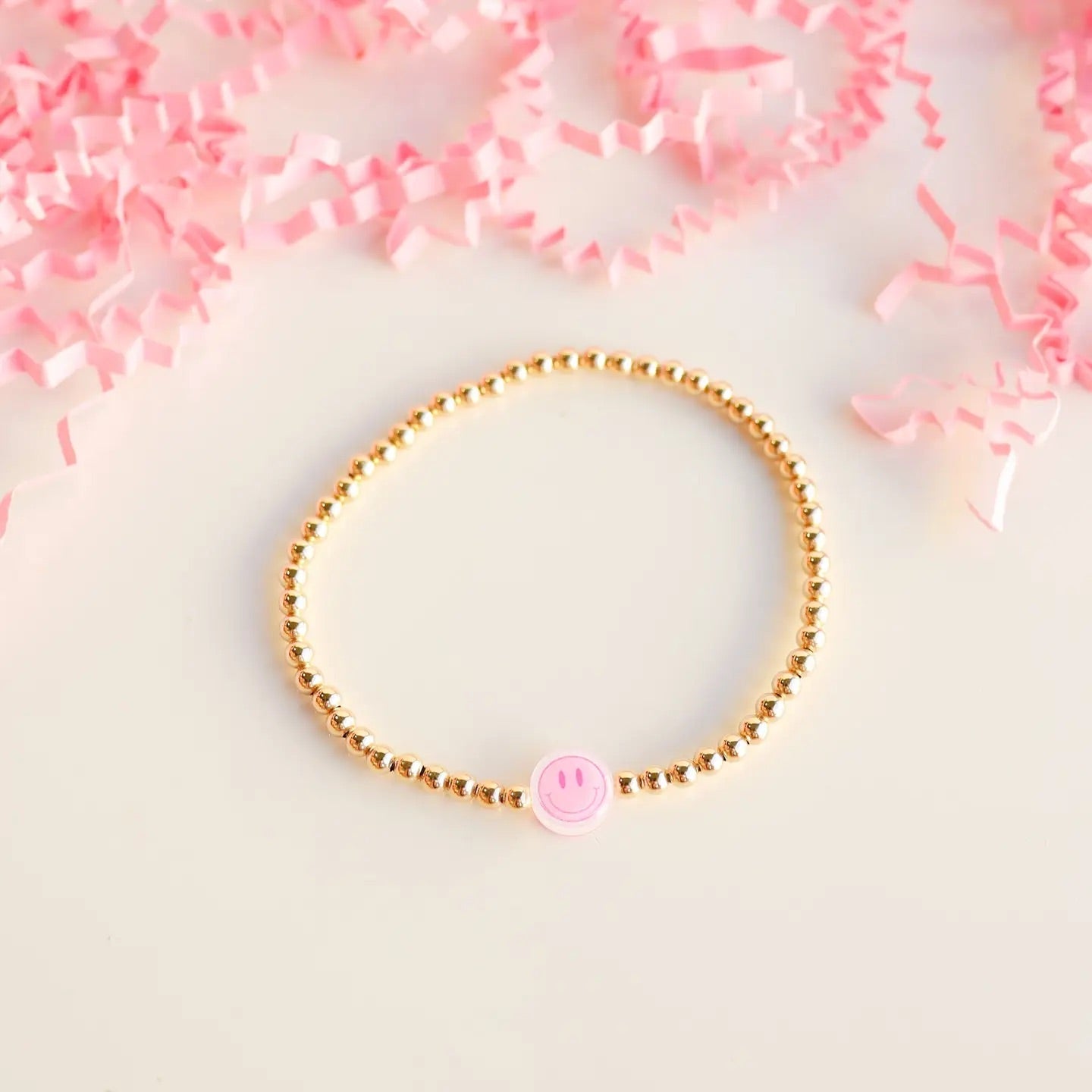 Happy BB Bead Bracelet • Beaded Blondes
