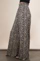 Leopard Print Pleaded Pants