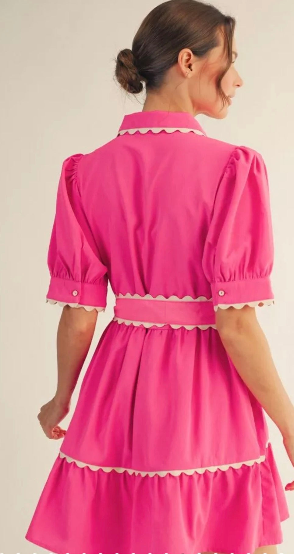 Pink Sugar Ruffle Dress