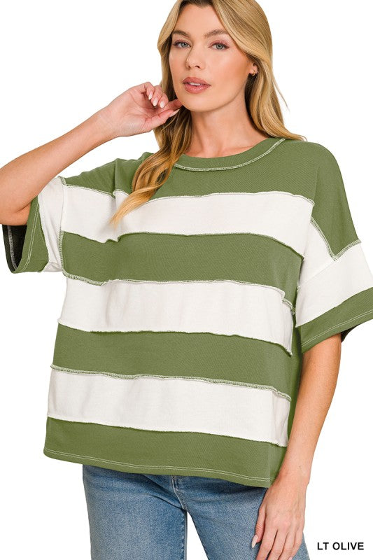 Weekend Wander Stripe Tee