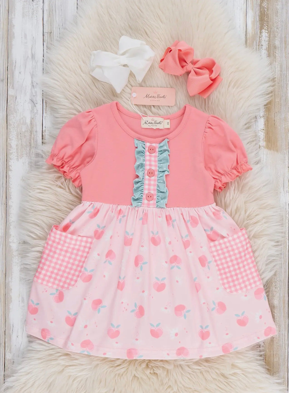 Blushing Peach Dress