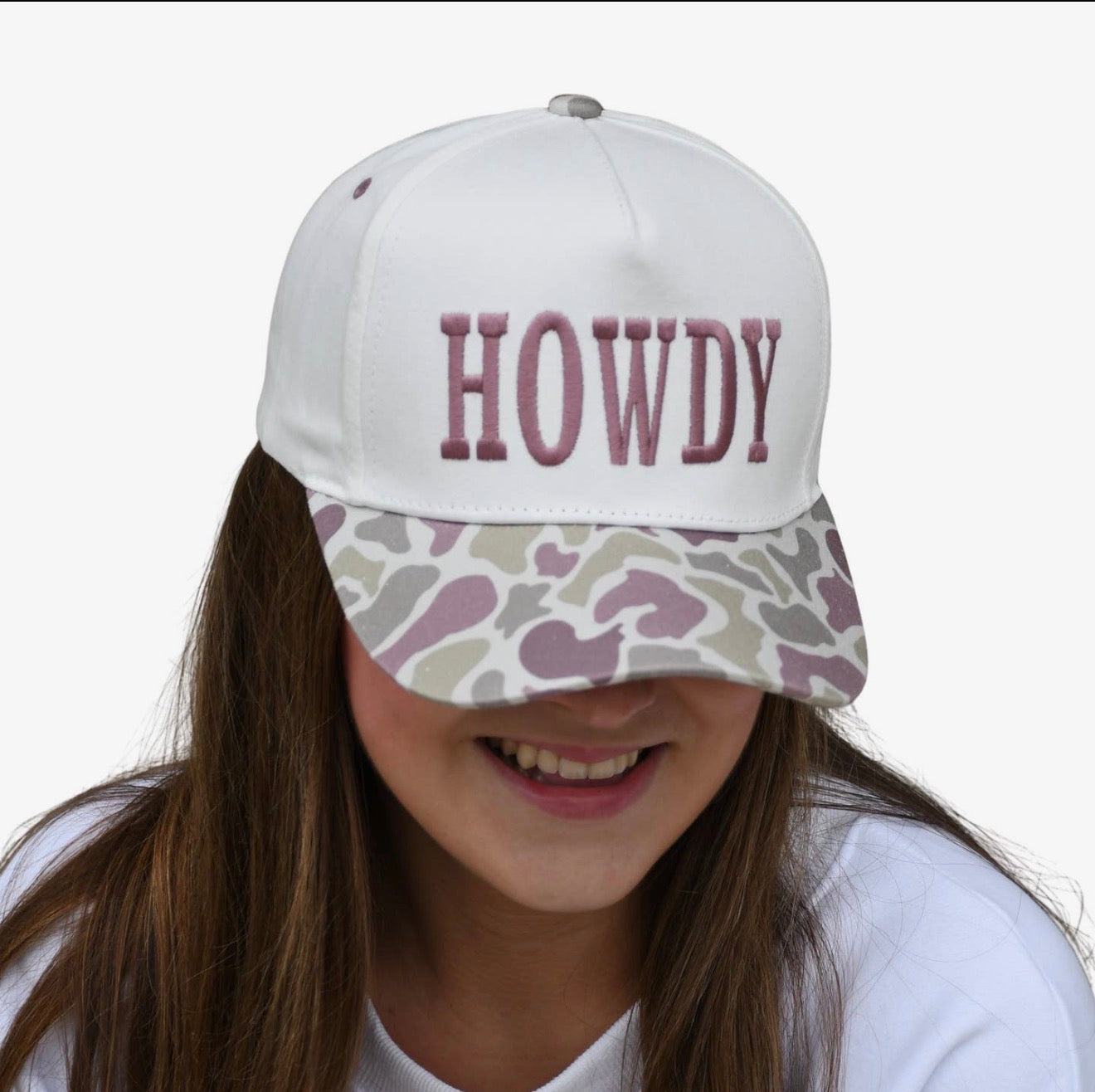 Lulu Mac Howdy Camo Hat