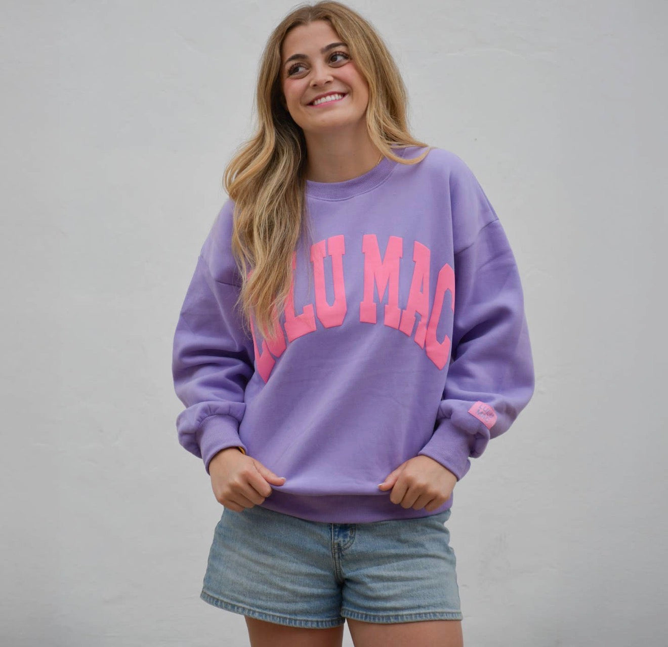 Lulu Mac Purple/Pink Puff Sweatshirt