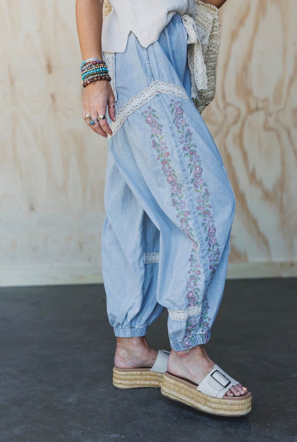 Boho Bloom Joggers