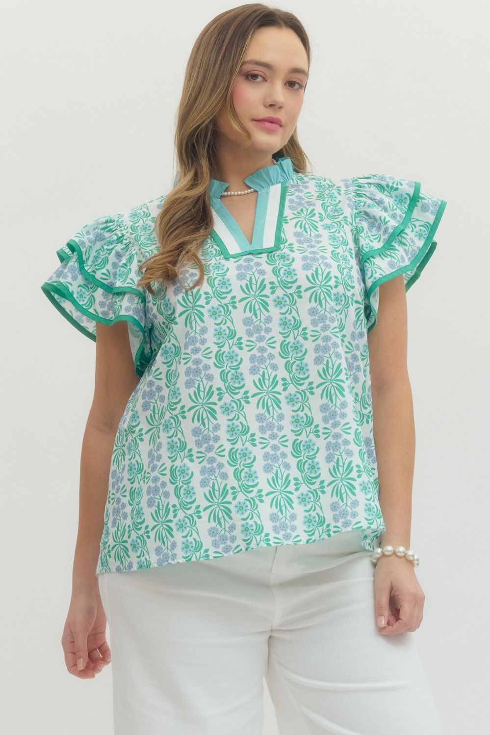 Plus Size Entro Top