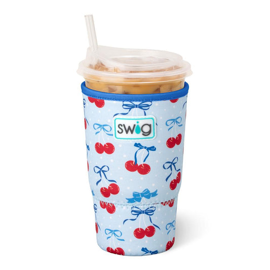 Cherry Pop Large Swig Iced Cup Coolie