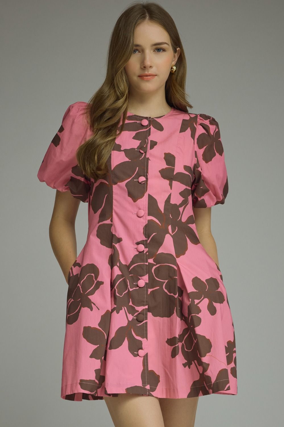 Blushing Mocha Dress