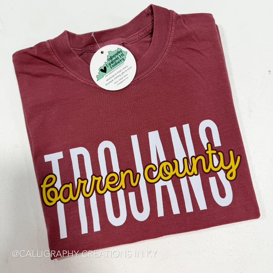 Barren County Trojans CC Tee
