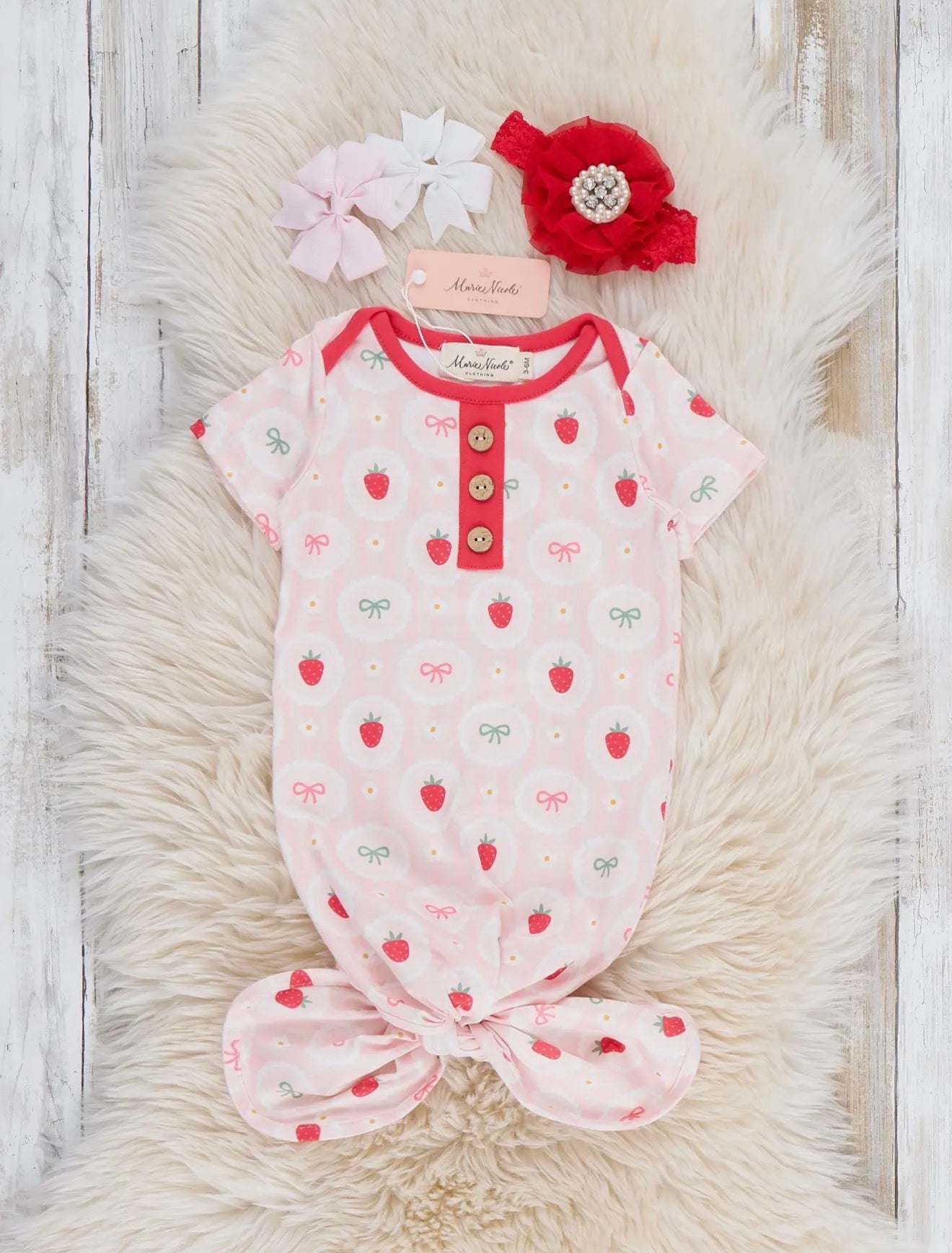 Strawberry Sweetheart Gown