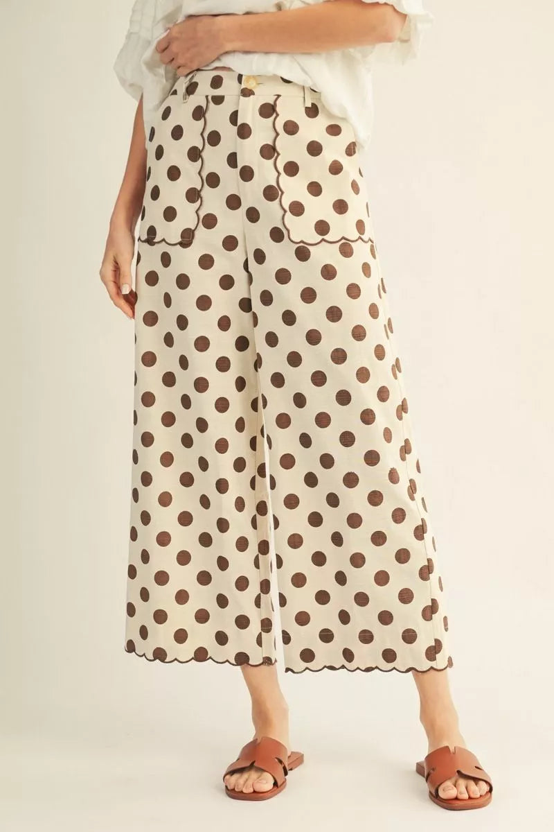 Latte Love Wide Leg Pants