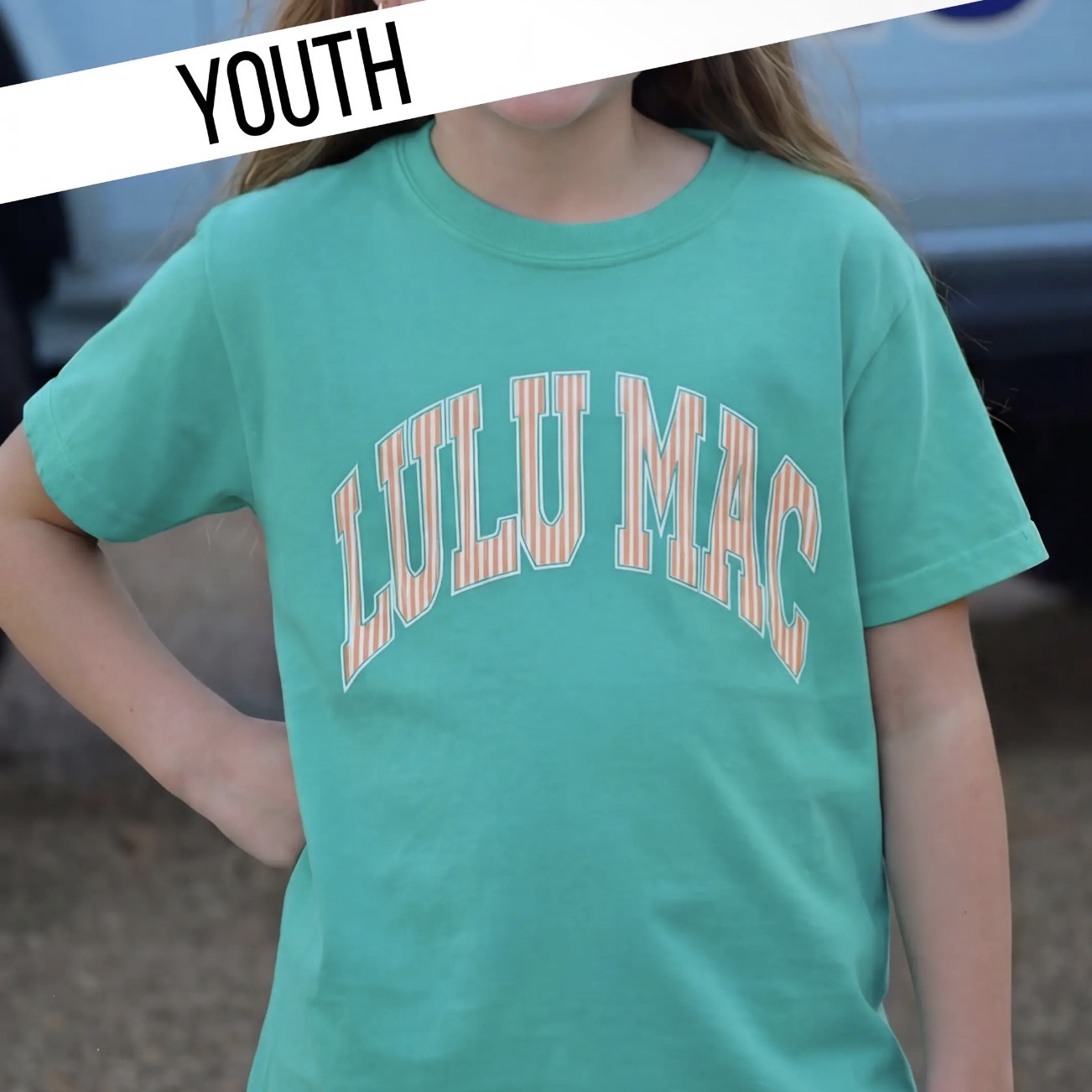 Lulu Mac Youth Striped Tee