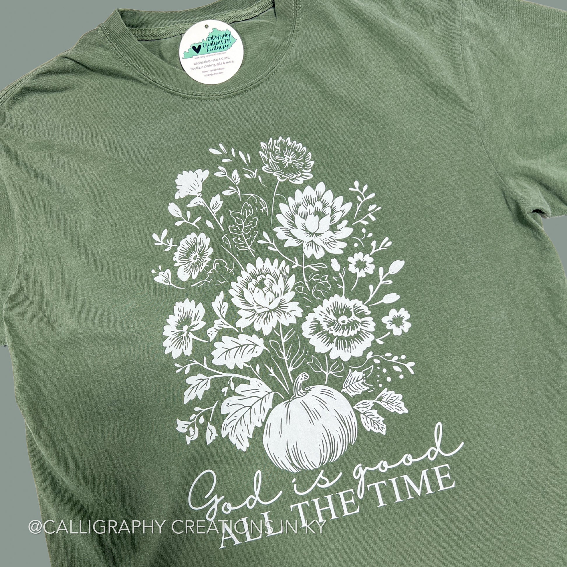 Moss | God Is Good Fall CC Tee - Talk of the Town