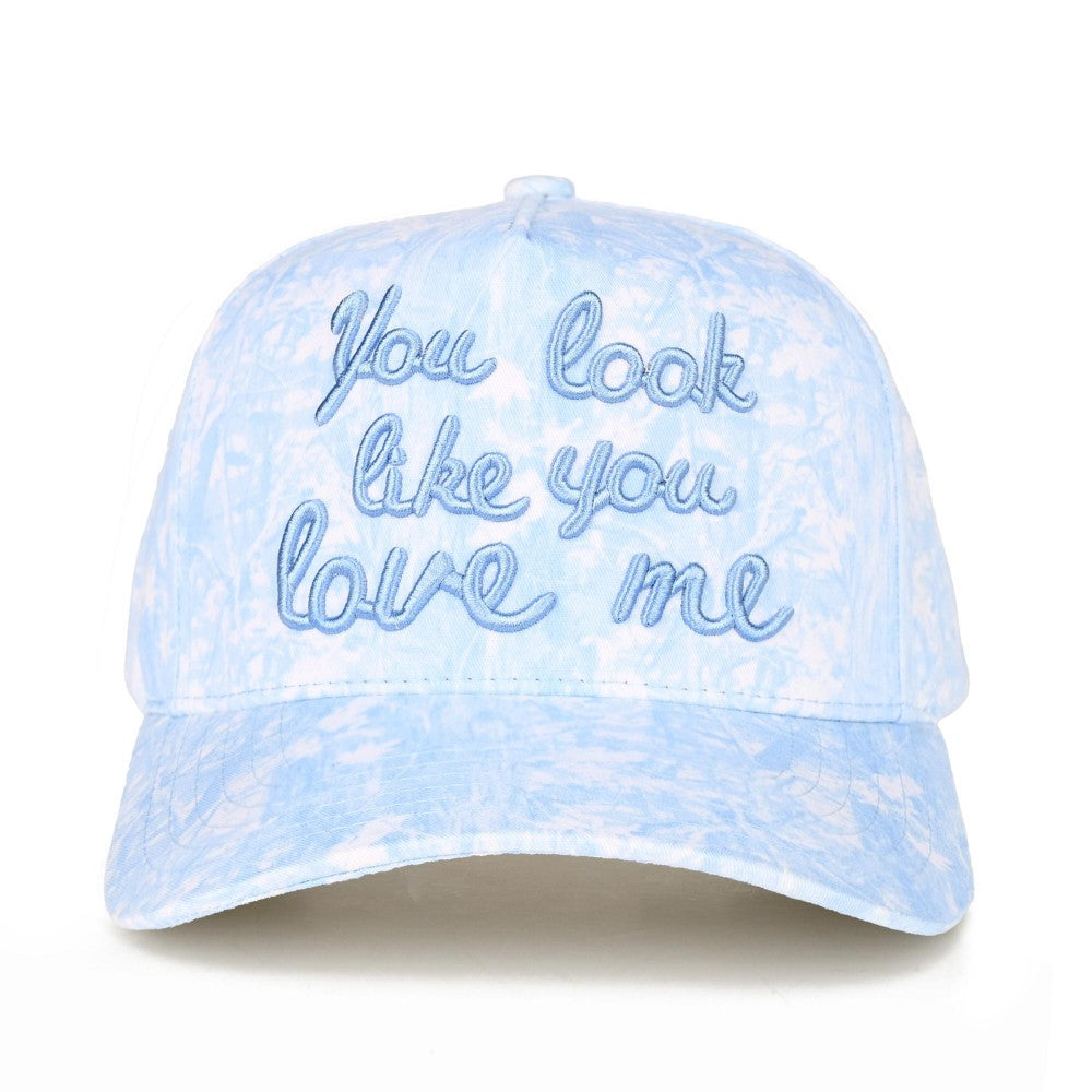 Blue | Love Me Embroidered Hat