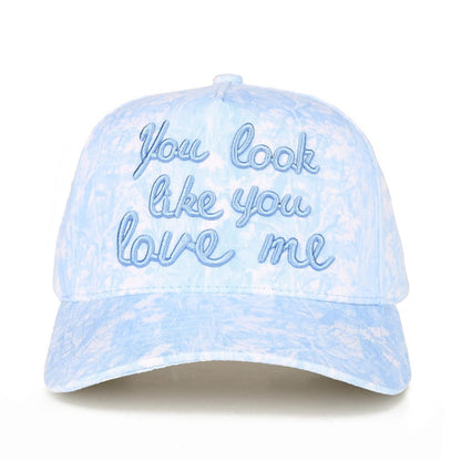 Blue | Love Me Embroidered Hat