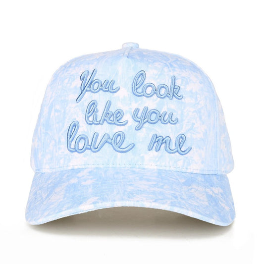 Blue | Love Me Embroidered Hat