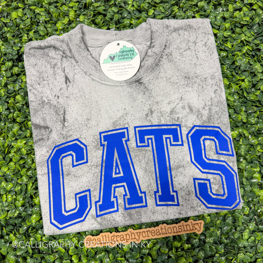 Blue Cats Smoke Colorblast CC Tee