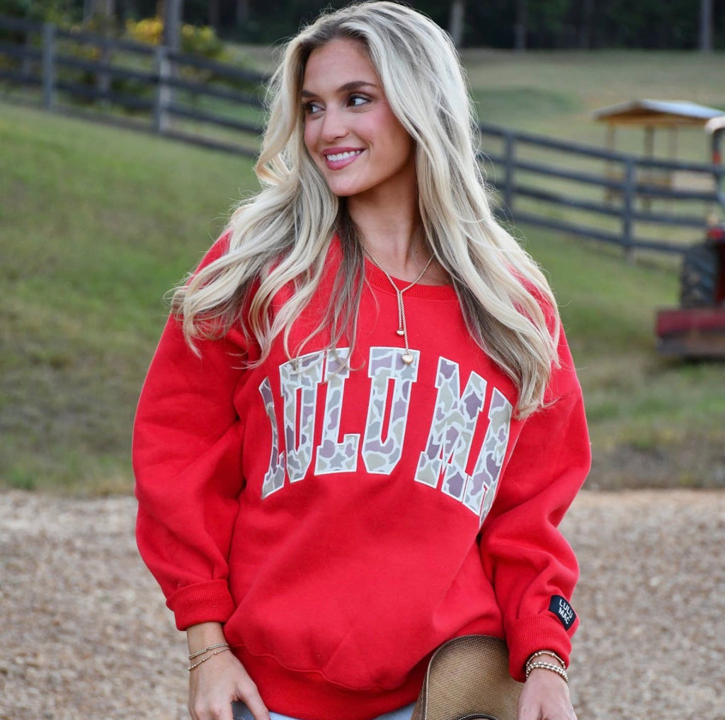 Lulu Mac Camo Sweatshirt
