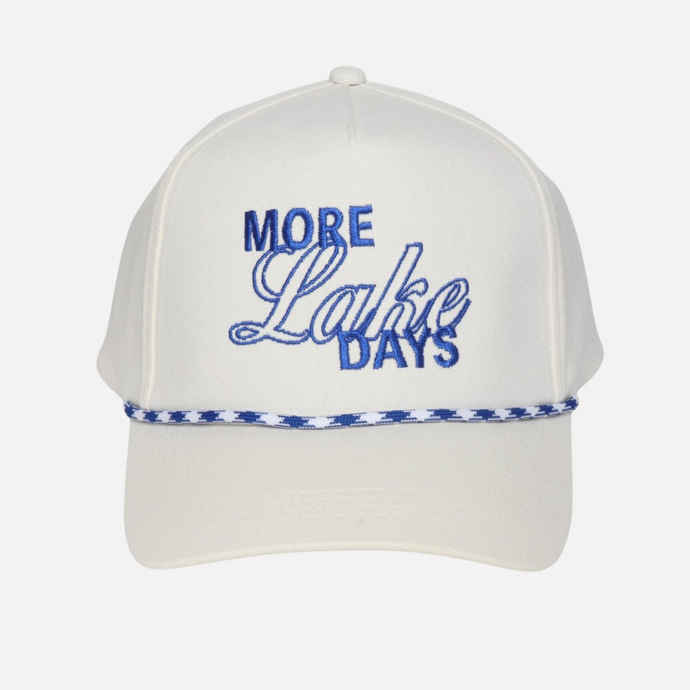 More Lake Days Embroidered Hat