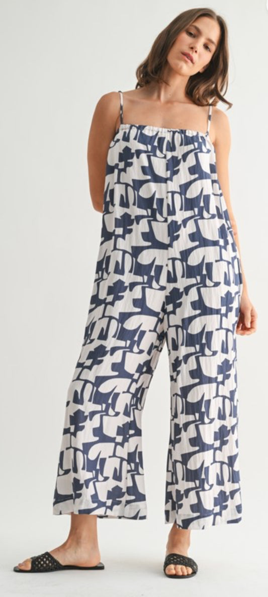 Gio Print Jumpsuit