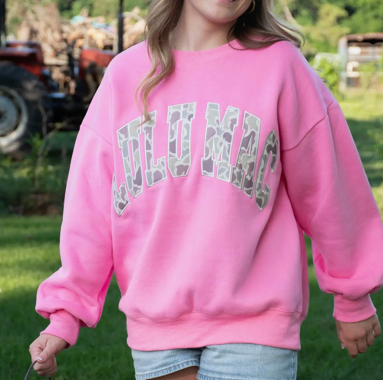 Lulu Mac Camoflage Sweatshirt