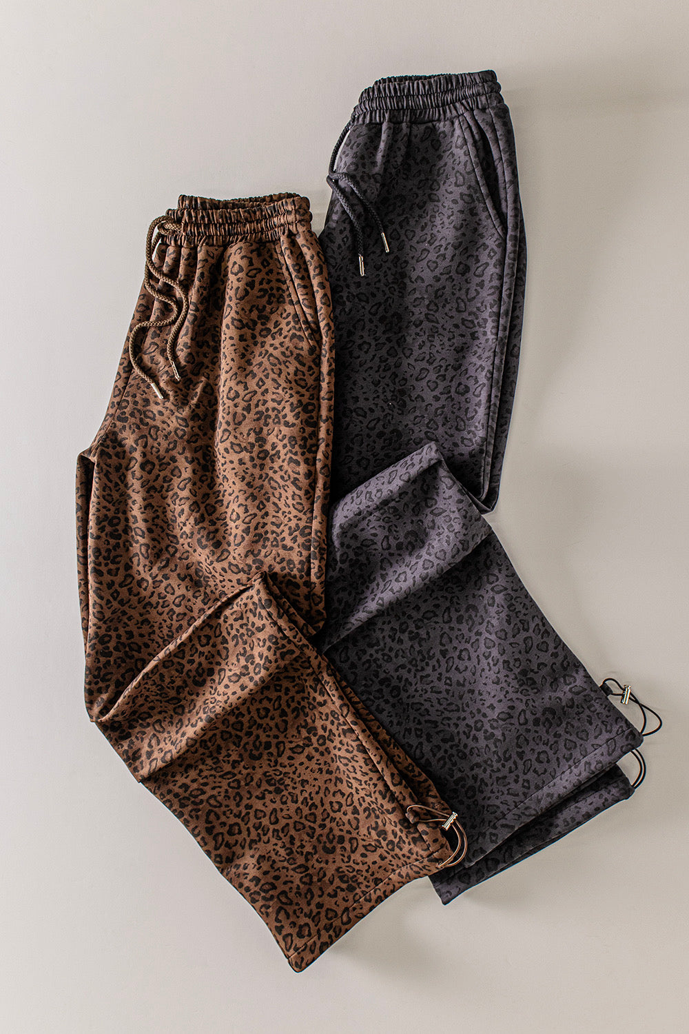 Very J- Leopard Parachute Pants